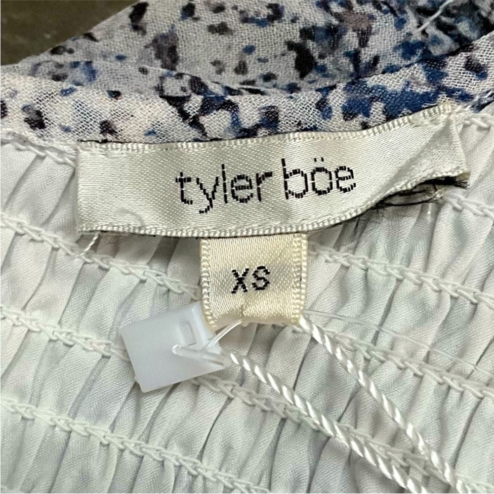 ❌SOLD❌ Tyler Boe Smocked Peplum Blouse - Picture 11 of 15